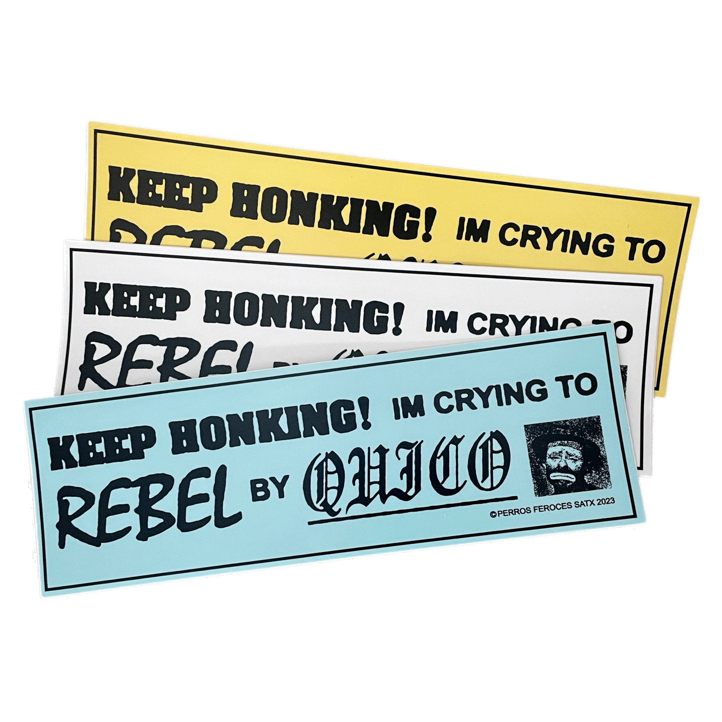 Rebel Bumper Stickers (3-Pack)